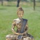 Bouddha de la méditation en résine couleur or