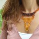 Ambre collier AMBC8