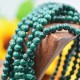 Bracelet Malachite perles rondes 4mm