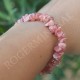 Bracelet Rhodocrosite baroque