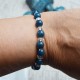 Bracelet Apatite et Cristal de roche