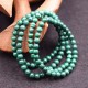 Bracelet Malachite perles rondes 6mm 
