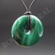 Pendentif Donut's Malachite 2.5cm