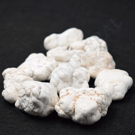 Magnesite pierre roulée