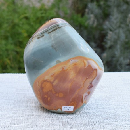 Jaspe polychrome mokaïte forme libre ARE4