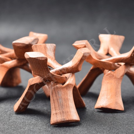 Trépied bois  palissandre