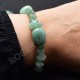 Bracelet Aventurine chips et pierres roulées
