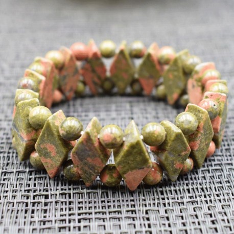 Pulsera Unakita rombo