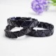 Bracelet Pierre de nuit triangle