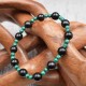 Pulsera Shungit y Malaquita KPM03
