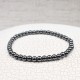 Bracelet Hématite 4mm