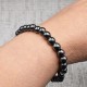 Pulsera Hematita perlas redondas 6mm