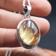 Pendentifs Citrine et argent 