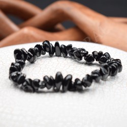Tourmaline noir bracelet baroque