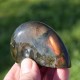Labradorite taillée façon ammonite AMLB5