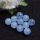 Aigue-marine naturelle perles 8mm prix dégressifs