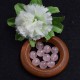 Quartz rose naturel perles 8mm prix dégressifs