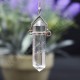 Pendentif Cristal de Roche biterminé