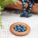 Azurite naturelle perles 8mm prix dégressifs