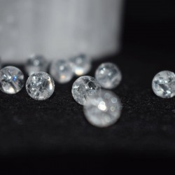 Cristal de roche naturel perles 8mm prix dégressifs
