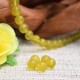 Jade citron naturel perles 8mm prix dégressifs
