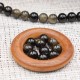 Obsidiana dorada natural perlas 8mm precios a escala