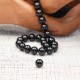Tourmaline noire naturelle perles 8mm prix dégressifs