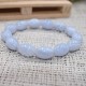 Bracelet Calcédoine oval