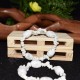 Bracelet Howlite chips et pierres roulées