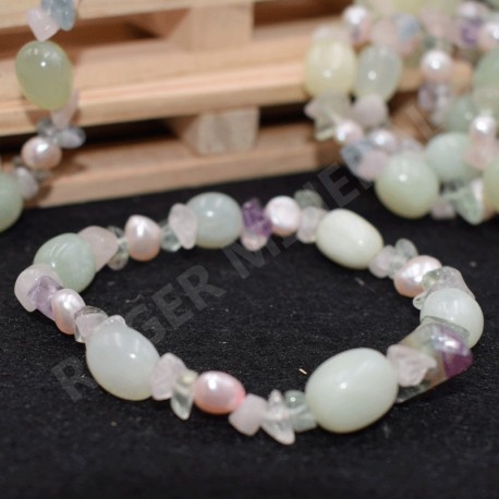 Bracelet Jade et autres pierres