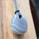 Pendentif Agate + cordon