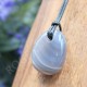 Pendentif Agate + cordon