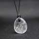 Pendentif Cristal de Roche + cordon