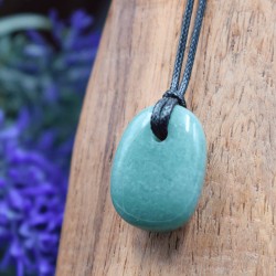 Pendentif Aventurine + cordon