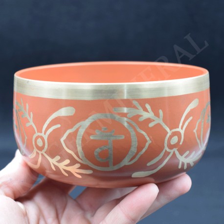 Bol chantant bronze Chakkra 2