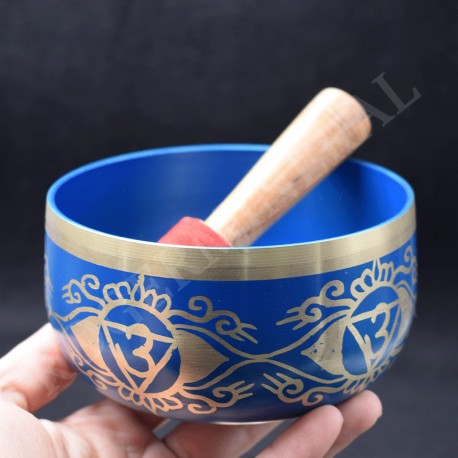 Bol chantant bronze Chakkra 6