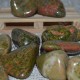 Unakite pierres roulées à l'unité