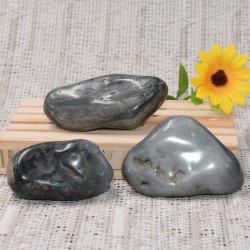 Ojo de gato - Cimofana, lote 3 piedras pulidas ARB32