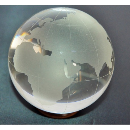 Map Monde cristal Feng-shui