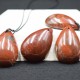 Grand Pendentif Jaspe Rouge + cordon