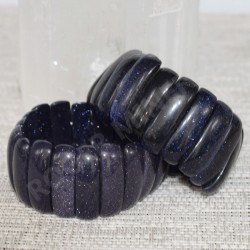 Bracelet Pierre de nuit lamelles