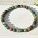 Bracelet Jaspe Polychrome perles rondes 6mm