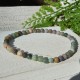 Bracelet Jaspe Polychrome perles rondes 4mm