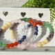 Bracelet pierres 7 chakras 8mm