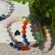 Pulsera piedras 7 chakras 8mm