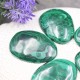 Malachite cabochon