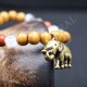 Bracelet 7 Chakras + éléphant