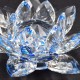 Lotus Feng-shui 6cm bleue