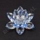 Lotus Feng-shui 5cm bleue