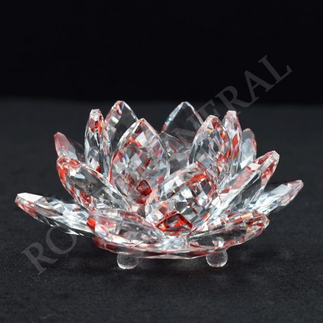 Lotus Feng-shui 4cm rouge